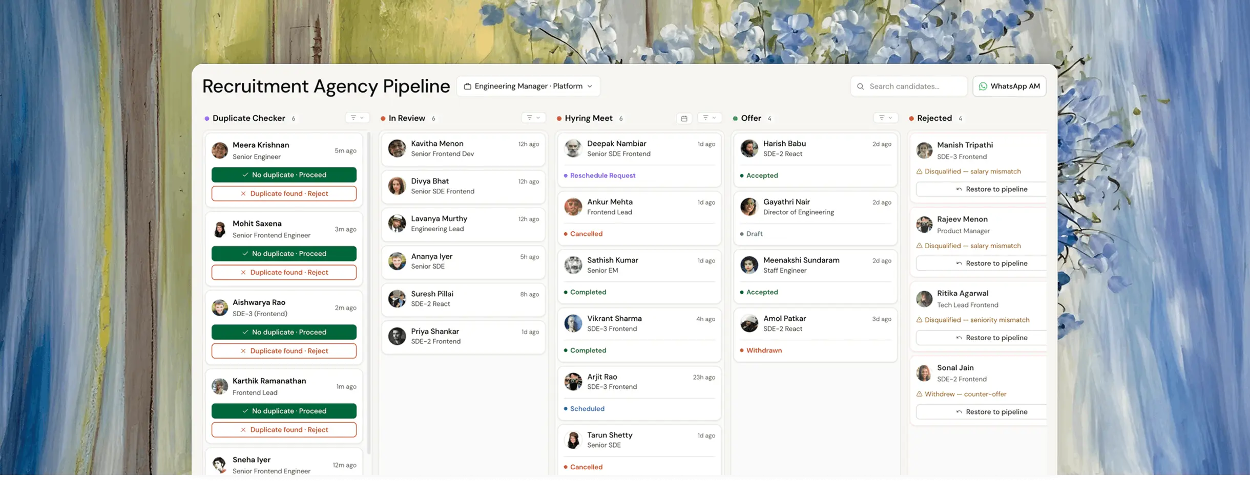 A recruitment marketplace, not another agency