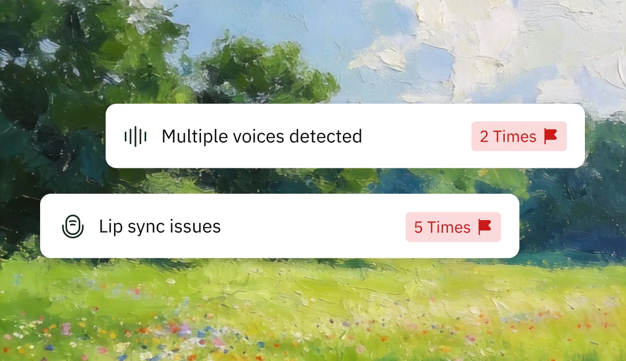 Audio and screen